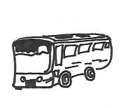 bus drawing